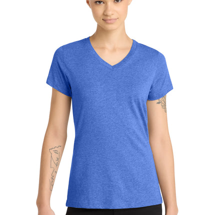 District ®  Women's Perfect Blend ®  CVC V-Neck Tee. DM1190L