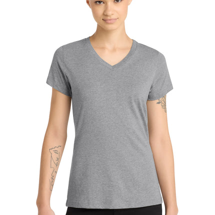 District ®  Women's Perfect Blend ®  CVC V-Neck Tee. DM1190L