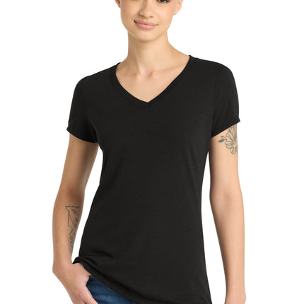 District ®  Women's Perfect Tri ®  V-Neck Tee. DM1350L