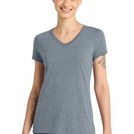 District ®  Women's Perfect Tri ®  V-Neck Tee. DM1350L
