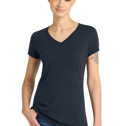 District ®  Women's Perfect Tri ®  V-Neck Tee. DM1350L
