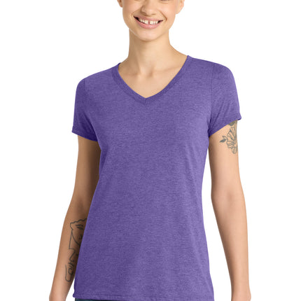 District ®  Women's Perfect Tri ®  V-Neck Tee. DM1350L
