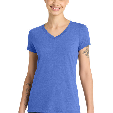 District ®  Women's Perfect Tri ®  V-Neck Tee. DM1350L