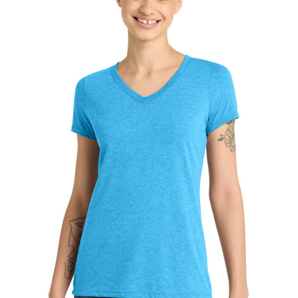 District ®  Women's Perfect Tri ®  V-Neck Tee. DM1350L