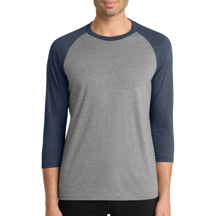 District  ®  Perfect Tri ®  3/4-Sleeve Raglan. DM136