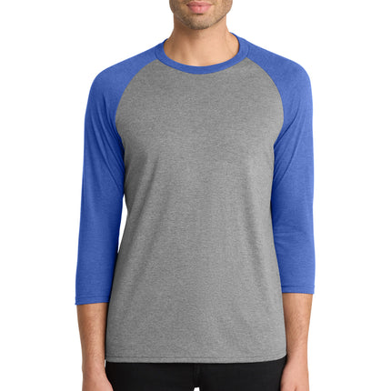 District  ®  Perfect Tri ®  3/4-Sleeve Raglan. DM136