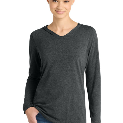 District ®  Women's Perfect Tri ®  Long Sleeve Hoodie. DM139L