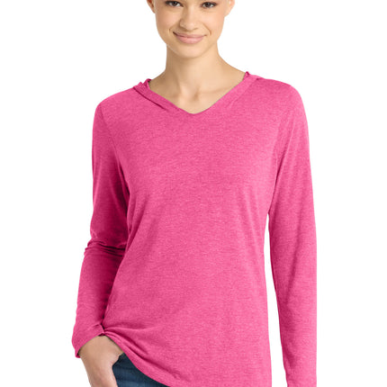 District ®  Women's Perfect Tri ®  Long Sleeve Hoodie. DM139L