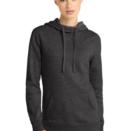 District  ®  Women's Lightweight Fleece Hoodie. DM493