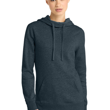 District  ®  Women's Lightweight Fleece Hoodie. DM493