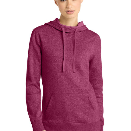 District  ®  Women's Lightweight Fleece Hoodie. DM493