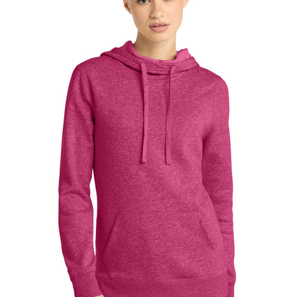 District  ®  Women's Lightweight Fleece Hoodie. DM493