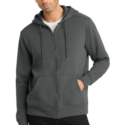 District  ®  Perfect Weight  ®  Fleece Full-Zip Hoodie DT1103