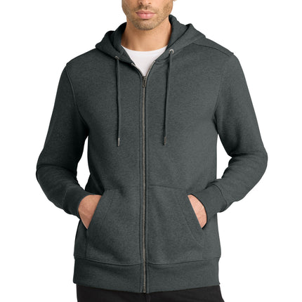 District  ®  Perfect Weight  ®  Fleece Full-Zip Hoodie DT1103