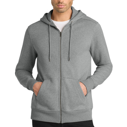 District  ®  Perfect Weight  ®  Fleece Full-Zip Hoodie DT1103