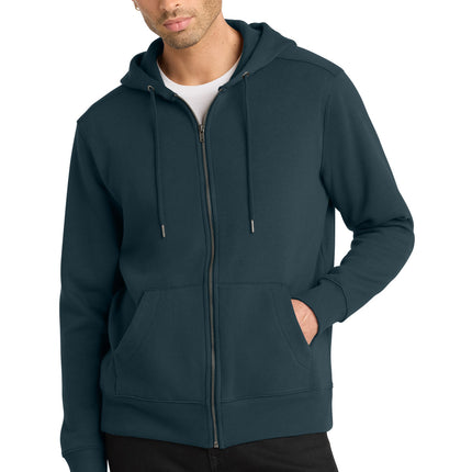 District  ®  Perfect Weight  ®  Fleece Full-Zip Hoodie DT1103