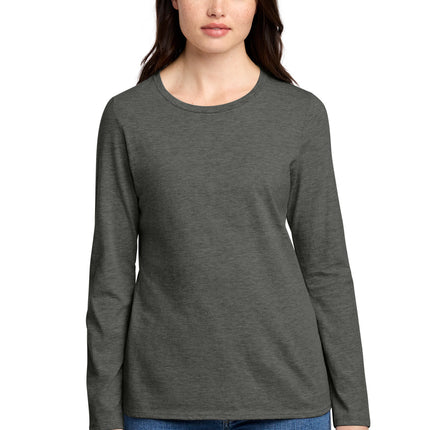 District ®  Women's Perfect Blend ®  CVC Long Sleeve Tee DT110