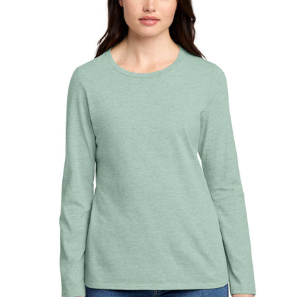 District ®  Women's Perfect Blend ®  CVC Long Sleeve Tee DT110
