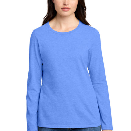 District ®  Women's Perfect Blend ®  CVC Long Sleeve Tee DT110