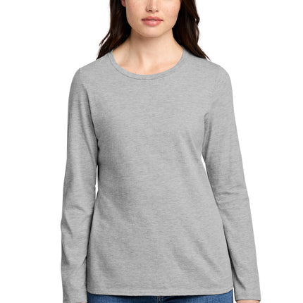 District ®  Women's Perfect Blend ®  CVC Long Sleeve Tee DT110