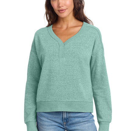 District ®  Women's Perfect Tri ®  Fleece V-Neck Sweatshirt DT1312