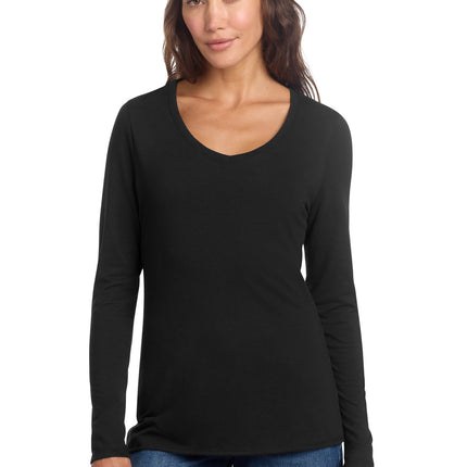 District ®  Women's Perfect Tri ®  Long Sleeve V-Neck Tee DT135