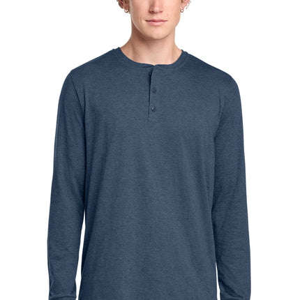 District ®  Perfect Tri ®  Long Sleeve Henley DT145