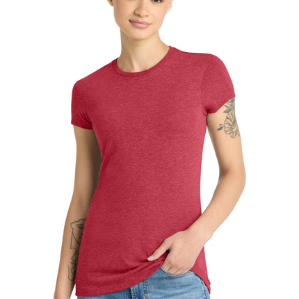 District  ®  Women's Fitted Perfect Tri  ®  Tee. DT155