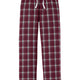 Burgundy/ Grey Dress Plaid