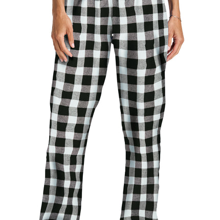 District ®  Women's Flannel Plaid Pant. DT2800