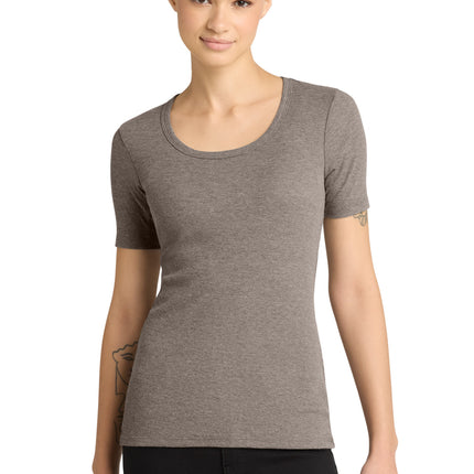 District ®  Women's V.I.T. ™ Rib Scoop Neck Tee DT6020