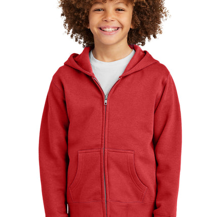 District ®  Youth V.I.T. ™  Fleece Full-Zip Hoodie DT6102Y