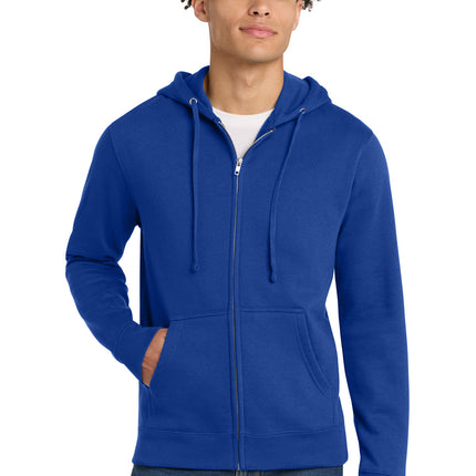 District ®  V.I.T. ™ Fleece Full-Zip Hoodie DT6102