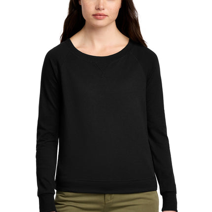 District ®  Women's Featherweight French Terry ™  Long Sleeve Crewneck DT672