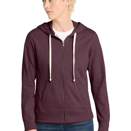 District ®  Women's Re-Fleece ™ Full-Zip Hoodie DT8103