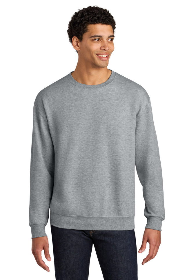 Jerzees Ultimate ™  Unisex CVC Ring Spun Crewneck Sweatshirt IC48M