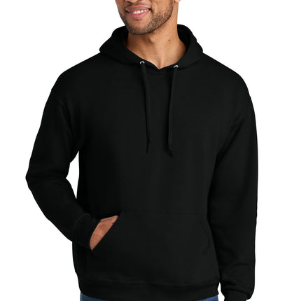Jerzees Ultimate ™  Unisex CVC Ring Spun Hooded Sweatshirt IC49M