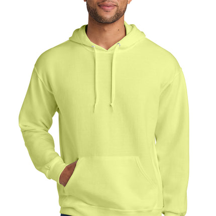 Jerzees Ultimate ™  Unisex CVC Ring Spun Hooded Sweatshirt IC49M