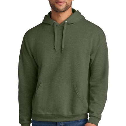 Jerzees Ultimate ™  Unisex CVC Ring Spun Hooded Sweatshirt IC49M