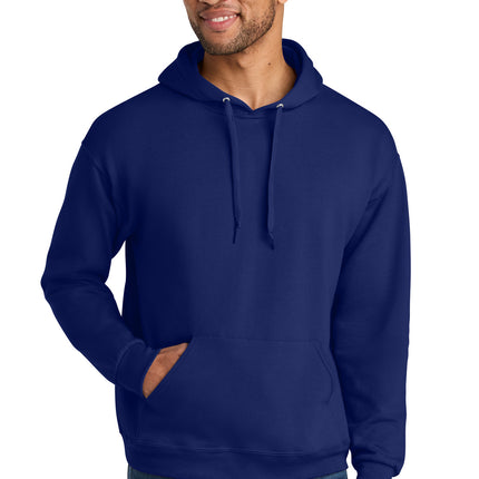 Jerzees Ultimate ™  Unisex CVC Ring Spun Hooded Sweatshirt IC49M