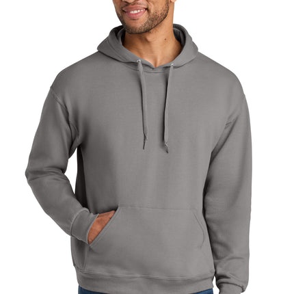 Jerzees Ultimate ™  Unisex CVC Ring Spun Hooded Sweatshirt IC49M