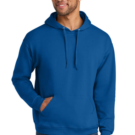 Jerzees Ultimate ™  Unisex CVC Ring Spun Hooded Sweatshirt IC49M