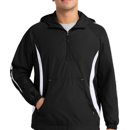 Sport-Tek ®  Colorblock Raglan Anorak. JST63