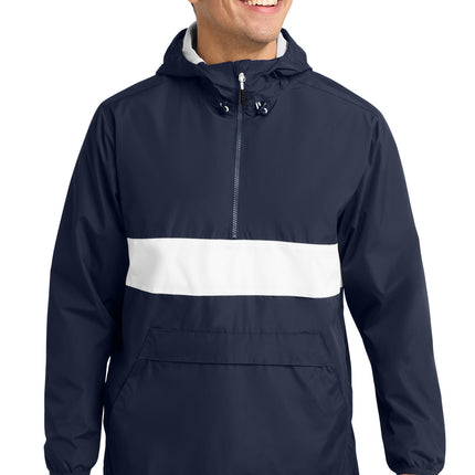Sport-Tek ®  Zipped Pocket Anorak. JST65