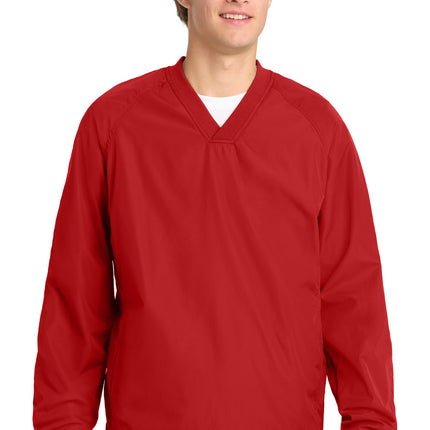 Sport-Tek ®  V-Neck Raglan Wind Shirt. JST72