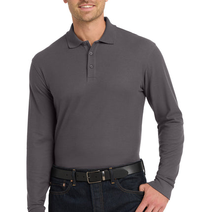 Port Authority ®  Long Sleeve Core Classic Pique Polo. K100LS