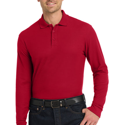 Port Authority ®  Long Sleeve Core Classic Pique Polo. K100LS
