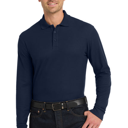 Port Authority ®  Long Sleeve Core Classic Pique Polo. K100LS