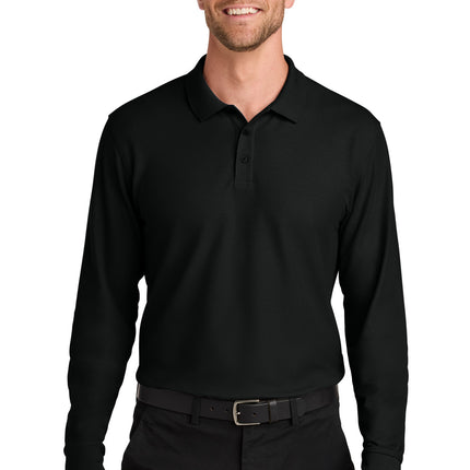 Port Authority ®  Wearever Signature Pique Long Sleeve Polo K200LS