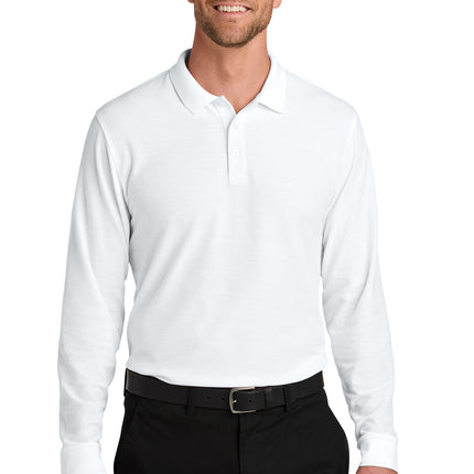 Port Authority ®  Wearever Signature Pique Long Sleeve Polo K200LS
